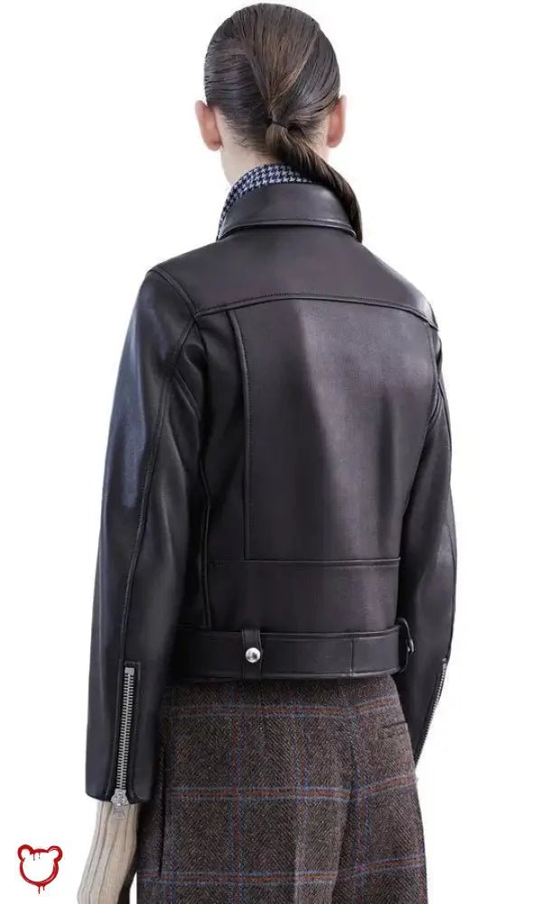 Gothic Black Leather Jacket