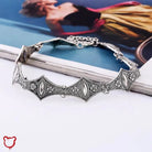 The Cursed Closet Gothic Geometric Style Choker Necklace at $13.99 USD
