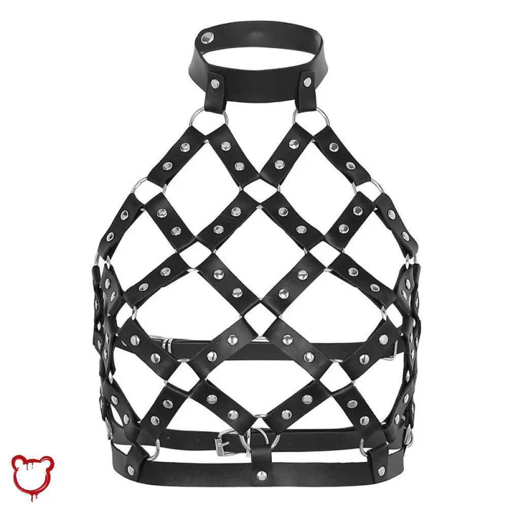 Gothic Harness With Studs Accessories