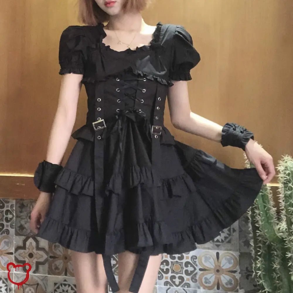 Gothic - inspired Black Dress - The Cursed Closet