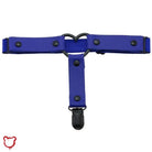 The Cursed Closet 'Dark times' Black faux leather leg garter (15 colours) at $13.99 USD