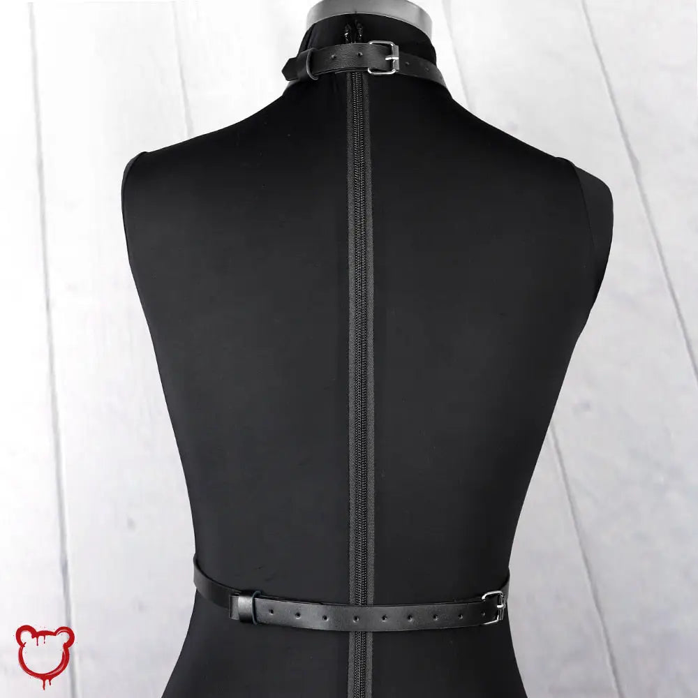 Gothic Pu Leather Body Harness Clothing