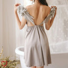 The Cursed Closet 'Angel of Death' Wing night dress (4 Colours) at $31.99 USD