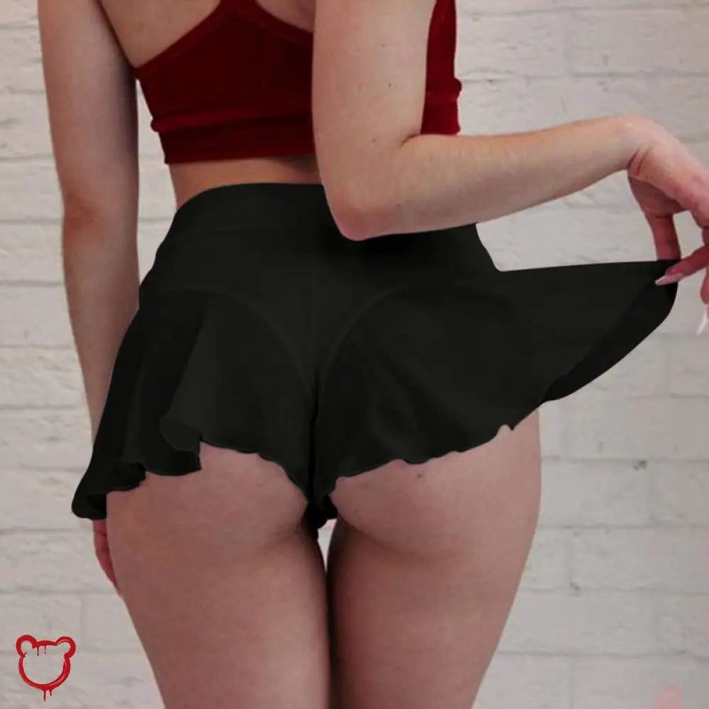 Gothic Sheer Plus Size Underwear A-Black / M 1Pc Clothing
