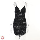 Grunge Bodycon Mini Dress Clothing