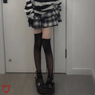 Grunge Stripe Skirt Clothing