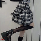 Grunge Stripe Skirt Clothing