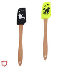 Halloween Kitchen Spatula Set 2 Pcs Black Yellow Homeware