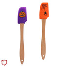 Halloween Kitchen Spatula Set 2 Pcs Purple Orange Homeware