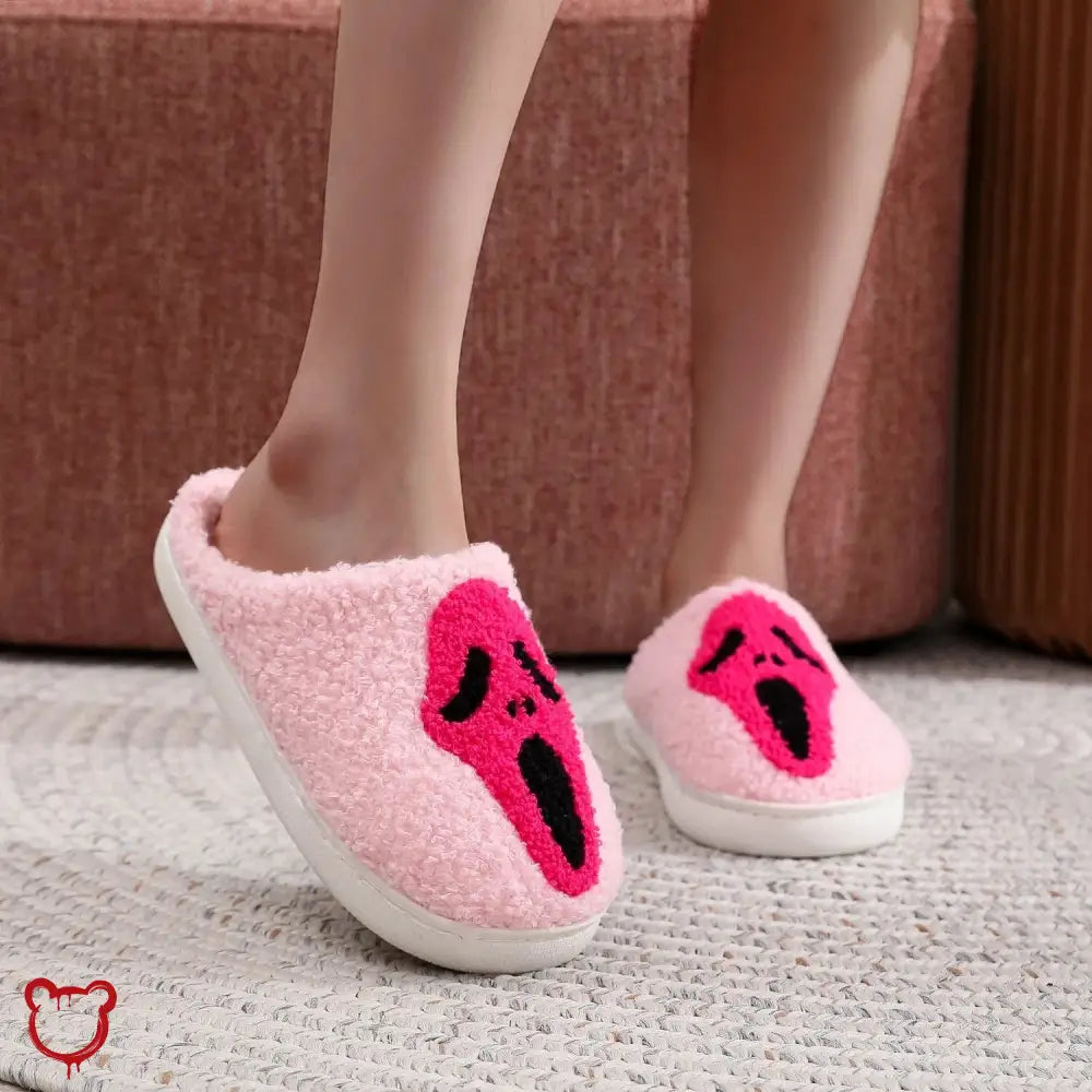 Halloween Winter Plush Slippers Footwear