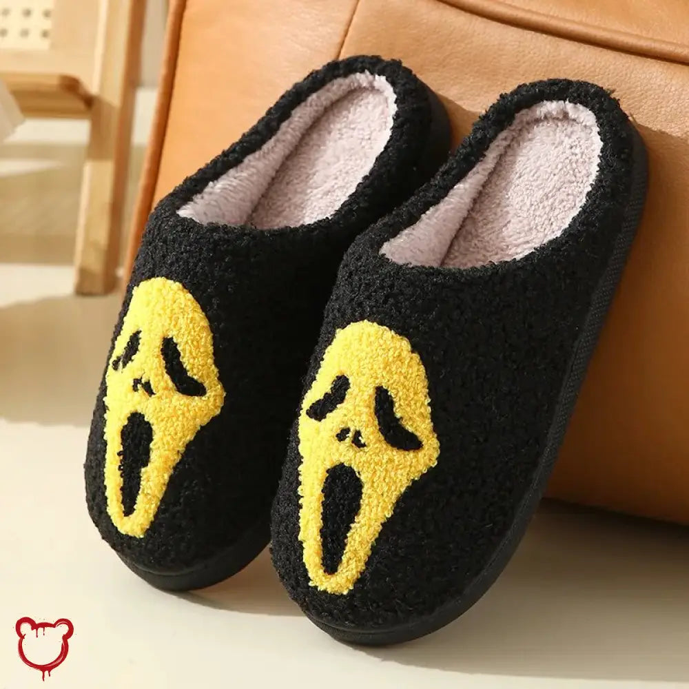 Halloween Winter Plush Slippers Footwear