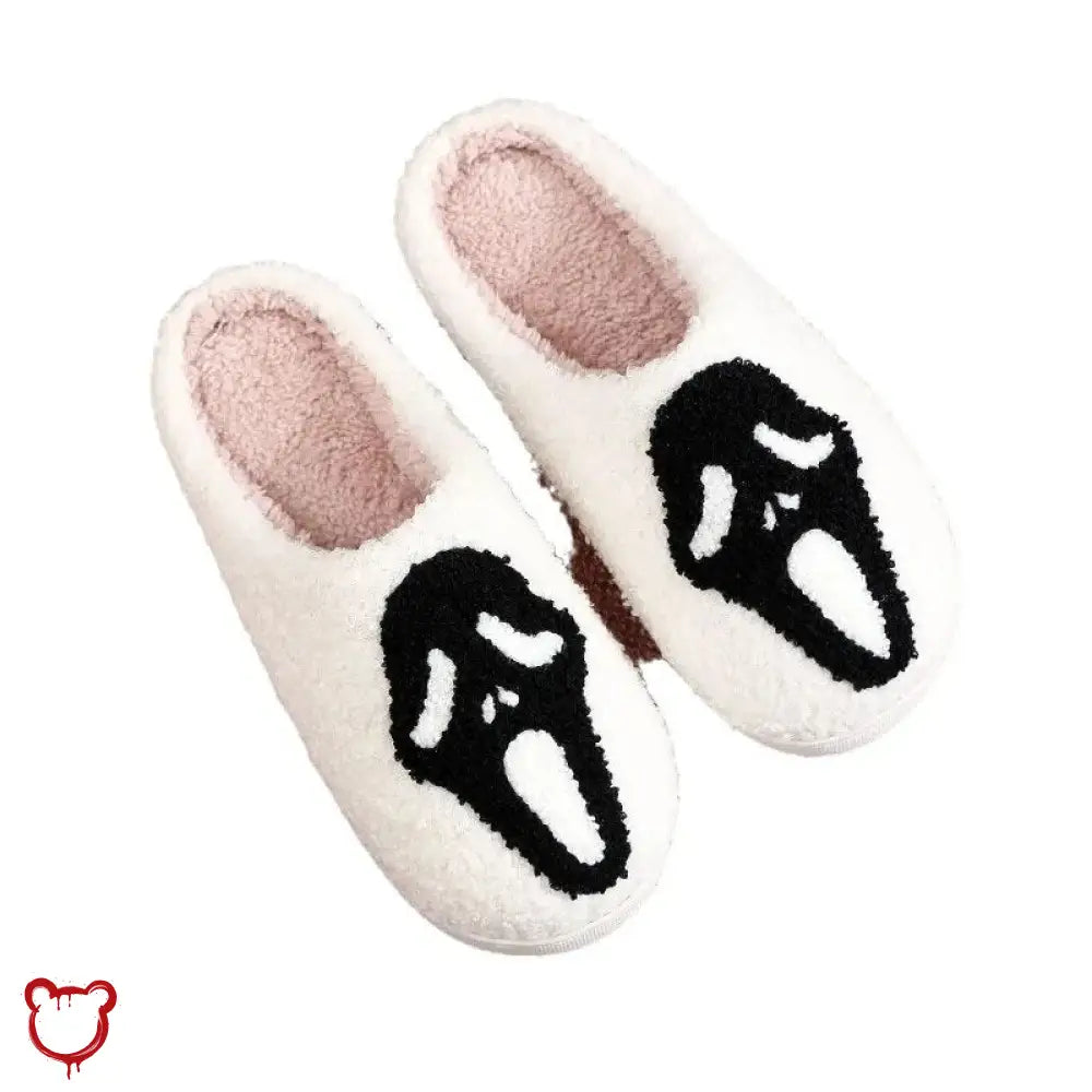 Halloween Winter Plush Slippers Footwear