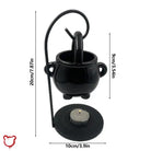 Hanging Witchs Cauldron Homeware