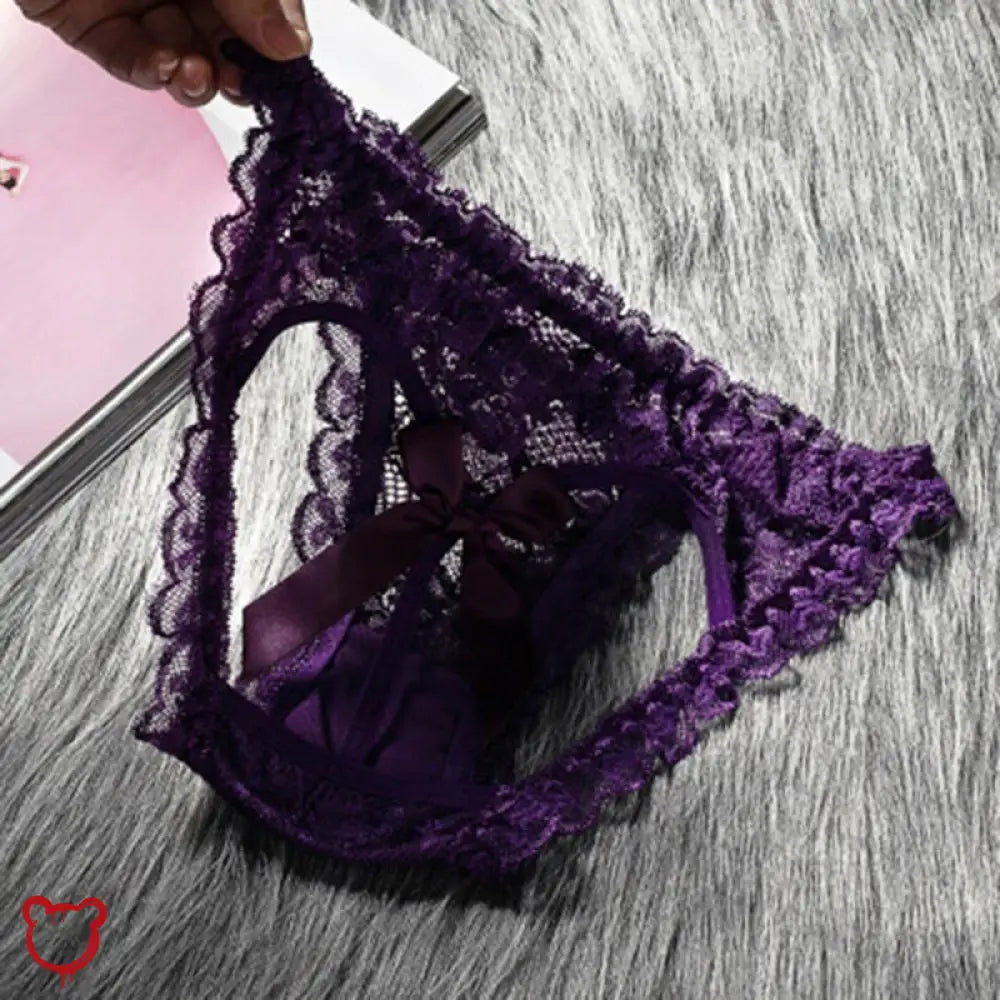 Lace See-Through Underwear By Voices Clothing
