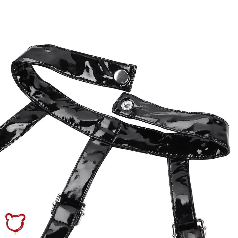 "Leather Exec Bodysuit" - The Cursed Closet