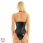 Leather Exec Bodysuit Clothing