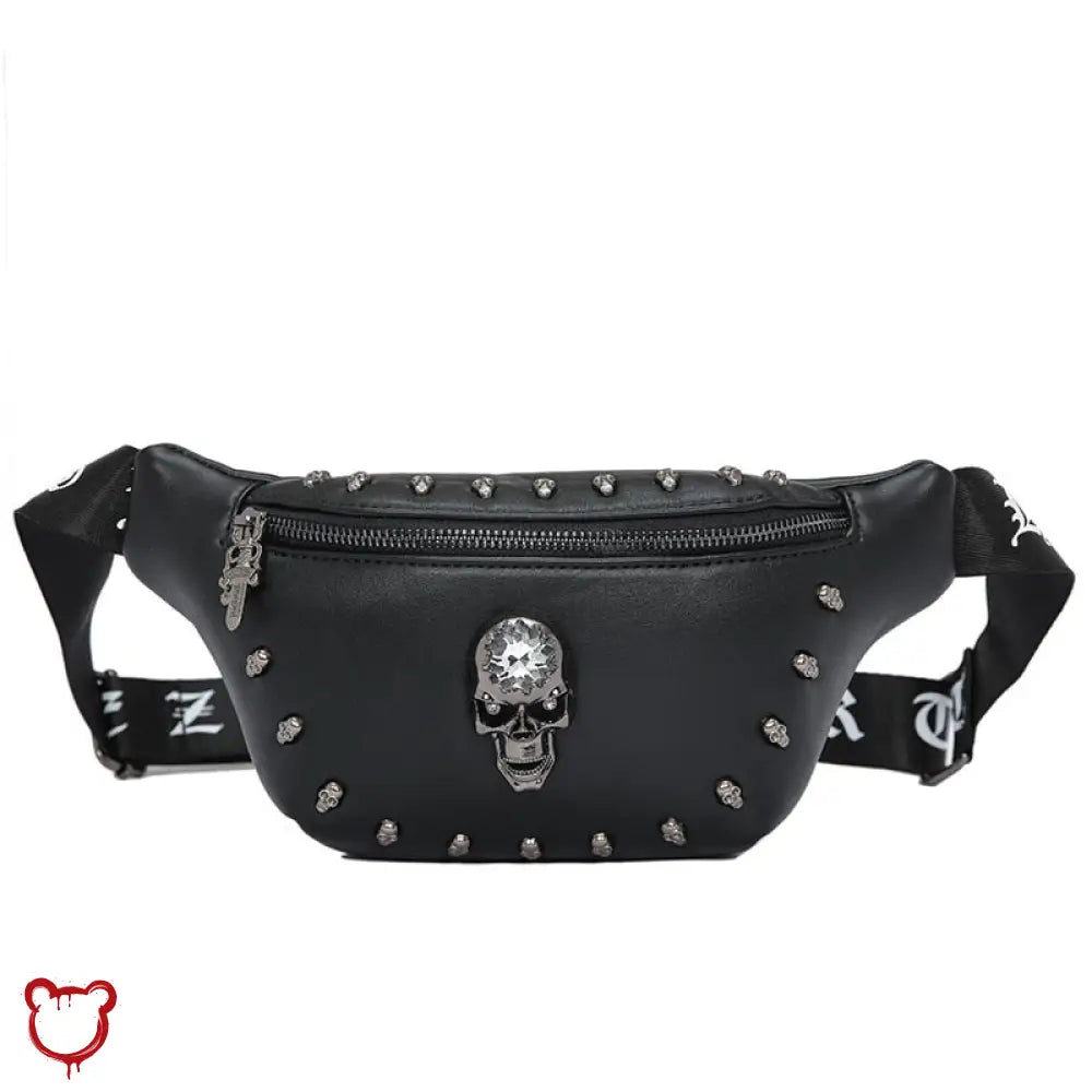 Leather Skull Waist Bag - Unisex Accessories