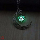 Lunas Glow Necklace Dark Blue Jewellery