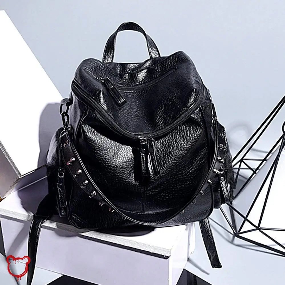 PU Leather Backpack - The Cursed Closet