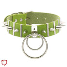 The Cursed Closet 'Melancholy' Punk metal ring choker (13 colours) at $15.99 USD