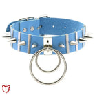 The Cursed Closet 'Melancholy' Punk metal ring choker (13 colours) at $15.99 USD