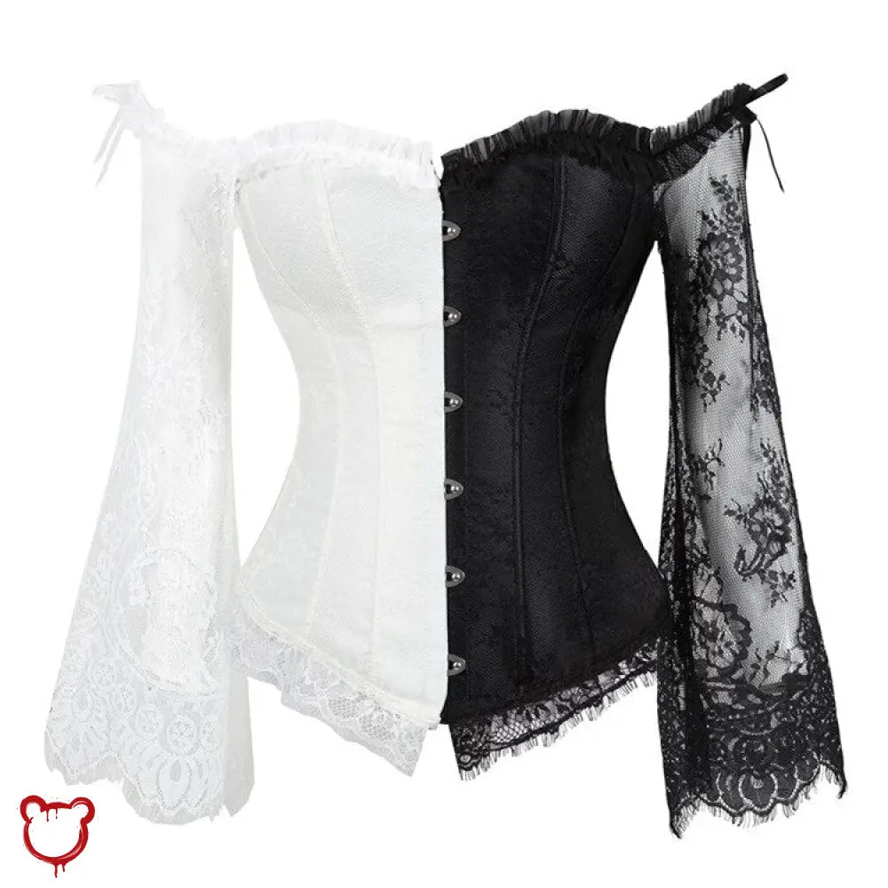 Monochrome Corset By Witchery Black And White / S Clothing