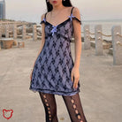 Natural High Purple Lace Dress Clothing