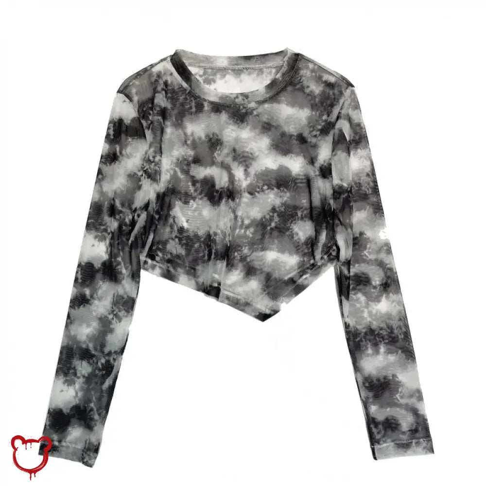 Night Mesh Tie Dye Top - 5 Words Clothing