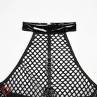 No-Miss Black Mesh Lingerie Bodysuit / Xl Bust 80-90Cm Clothing