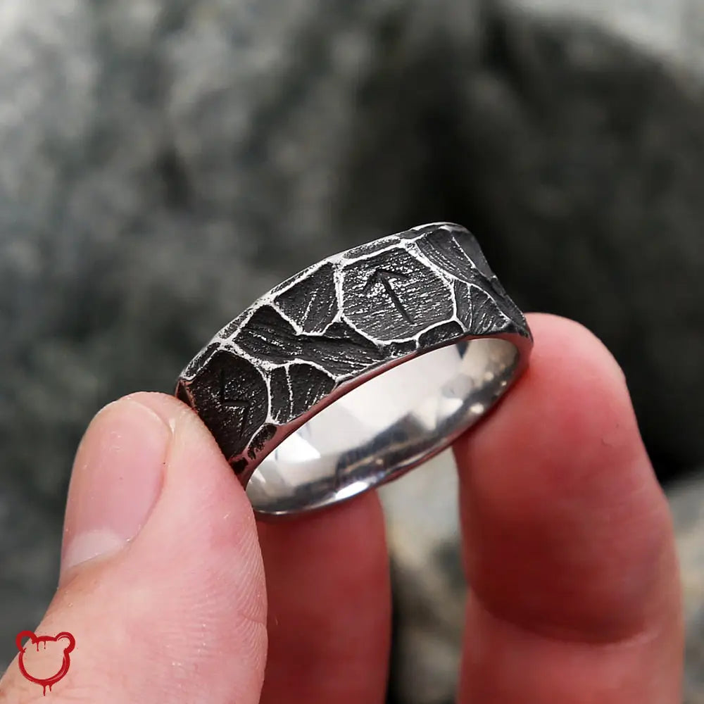 Nordic Viking Retro Steel Ring Accessories