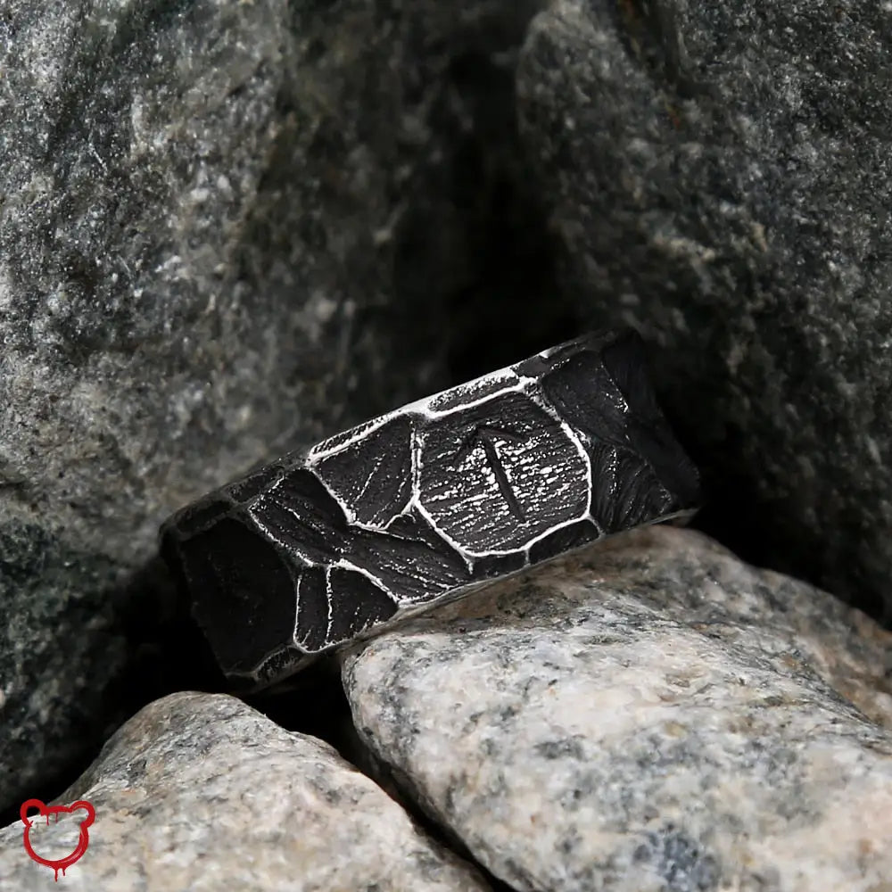 Nordic Viking Retro Steel Ring Accessories
