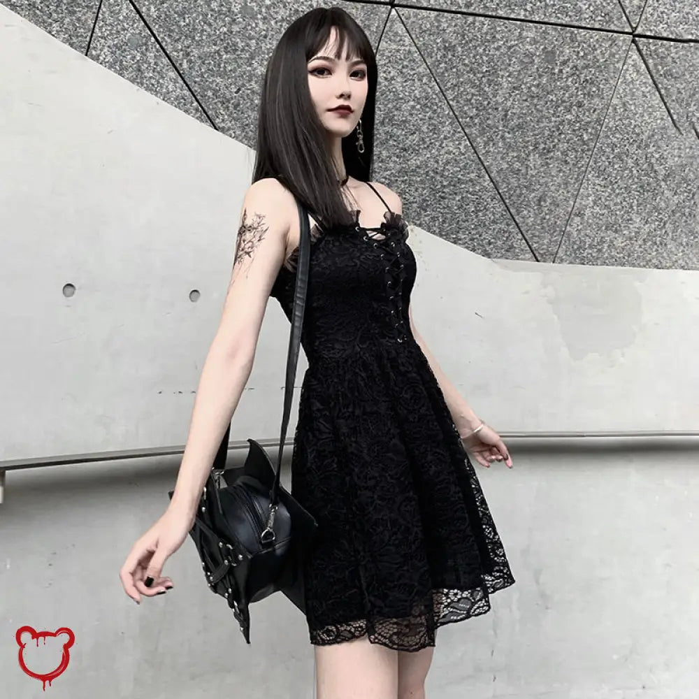 Phenomenal Black Strap Dress Clothing