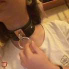 Pu Choker Ring Trick Accessories