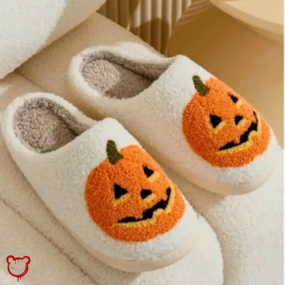 Pumpkin Halloween Slippers Footwear