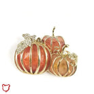 Pumpkin Lapel Pin - Fall Accessory Accessories