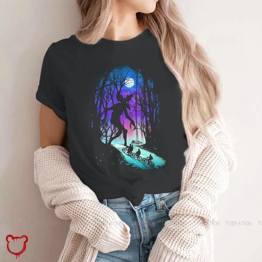 Quirky Tee For Strange Things Black / S Clothing