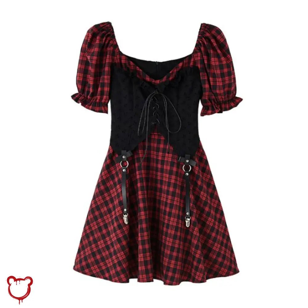 Rage Plaid Dress - The Cursed Closet