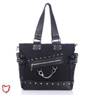 The Cursed Closet 'Rebel Rebel' Black handcuff handbag at $44.99 USD