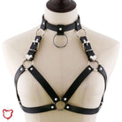 Rock Black Pu Leather Harness Accessories