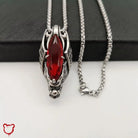 The Cursed Closet 'Savage' Bat Style Crystal Necklace at $22.99 USD