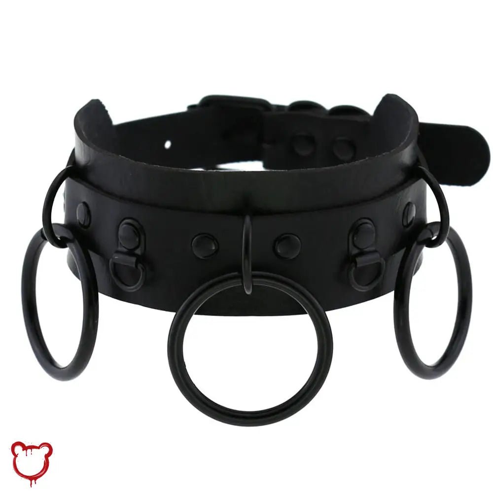 Scorpio's Gothic Circle Choker - The Cursed Closet