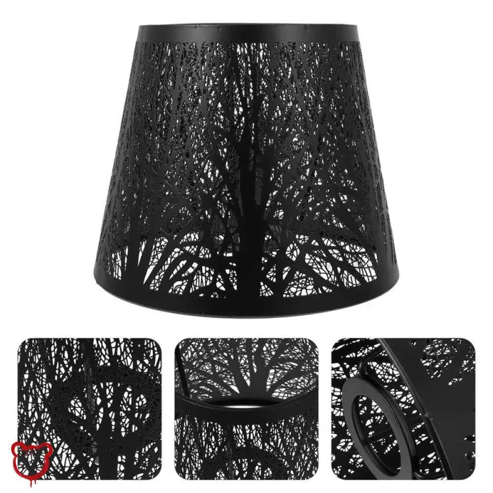 Shadow Lampshade 19X19X15Cm / Black Homeware