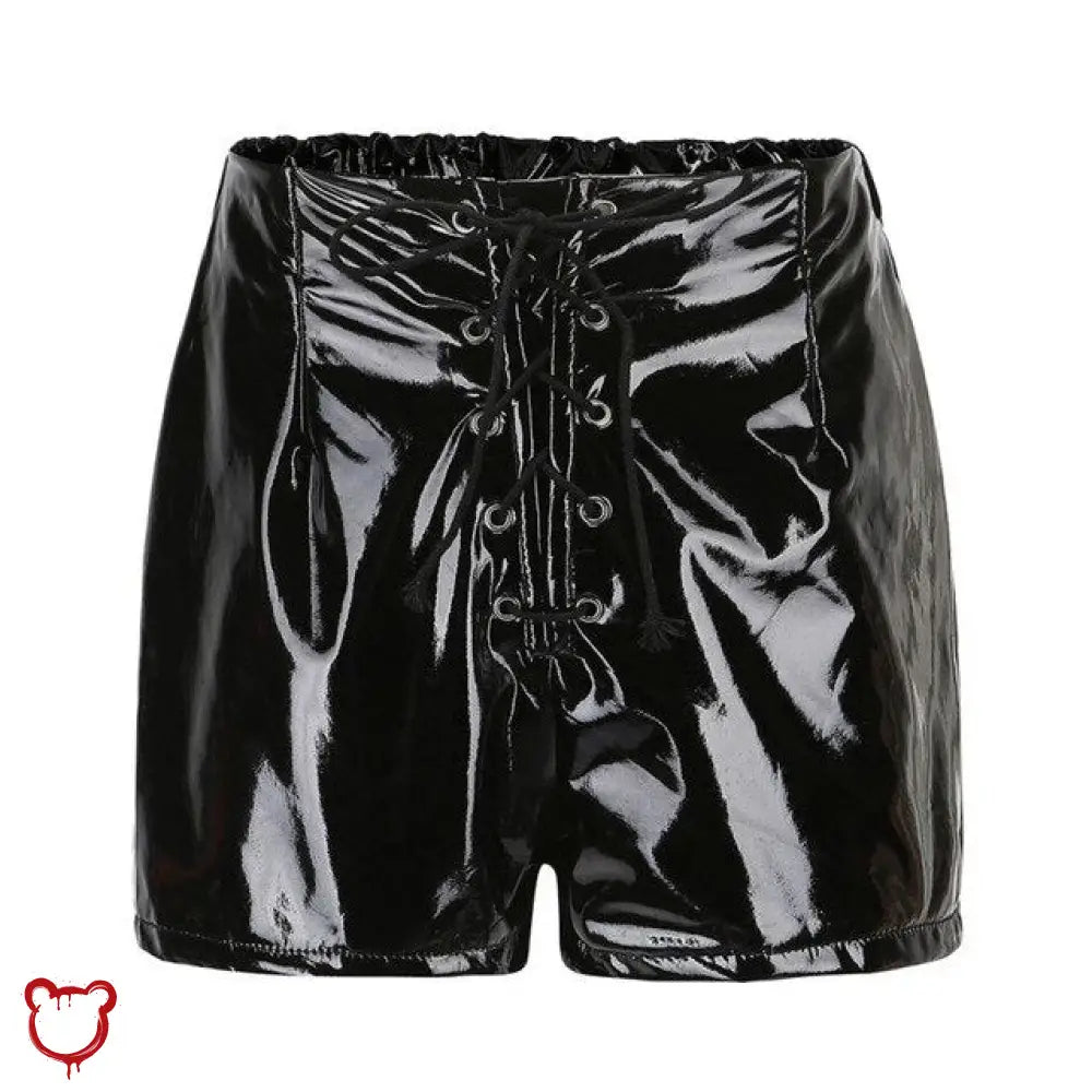 Shiny PU Shorts - The Cursed Closet