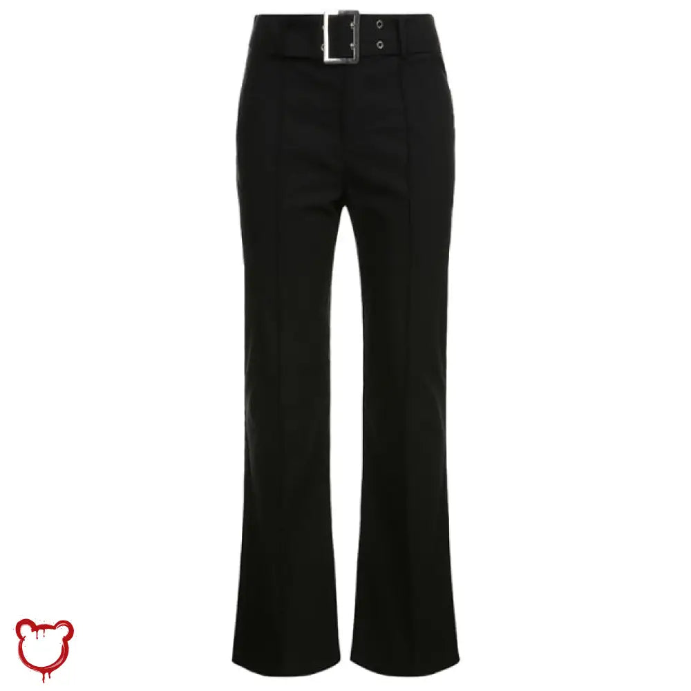 The Cursed Closet 'The Cage' Skinny Buckle Pants at $34.99 USD