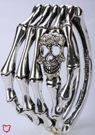 The Cursed Closet Goth Skull Bone Bracelet at $24.99 USD