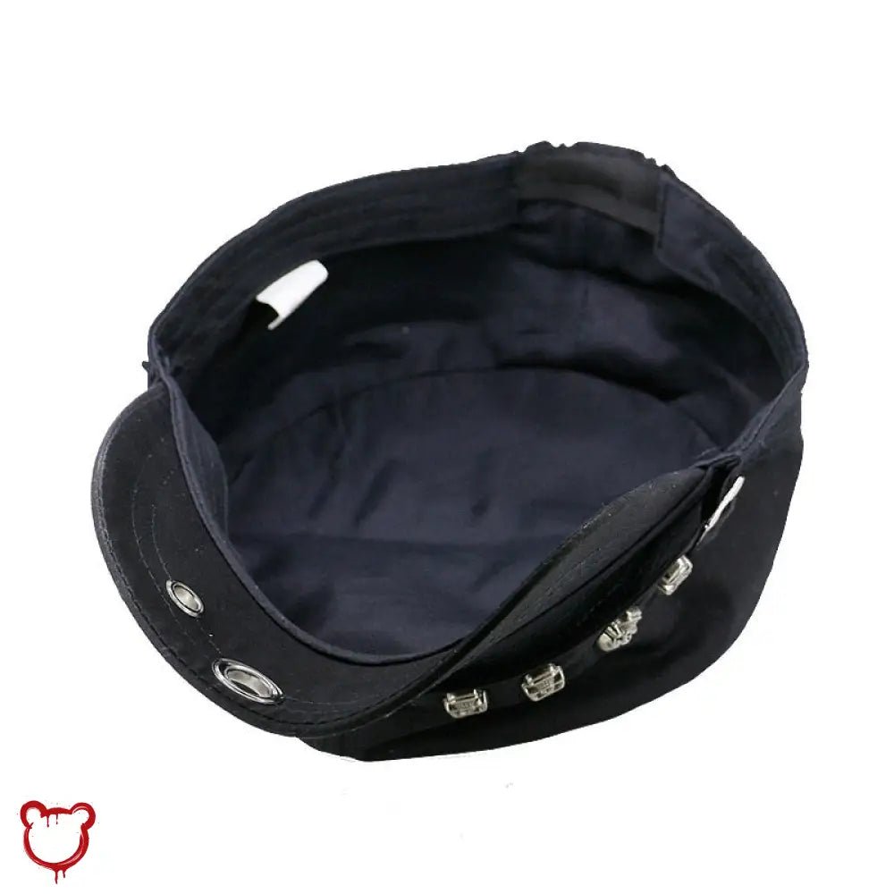 Skull Cap, Black - The Cursed Closet