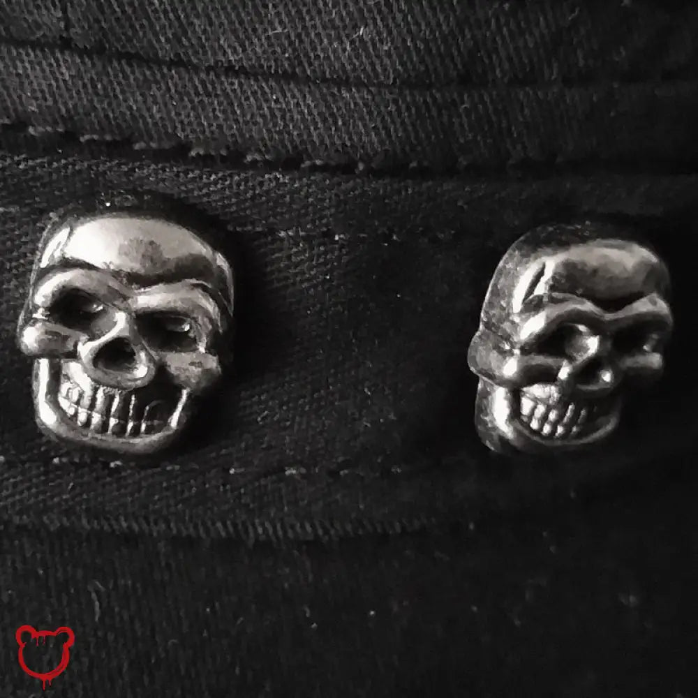 Skull Cap, Black - The Cursed Closet