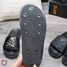 Skull Pvc Slippers Footwear