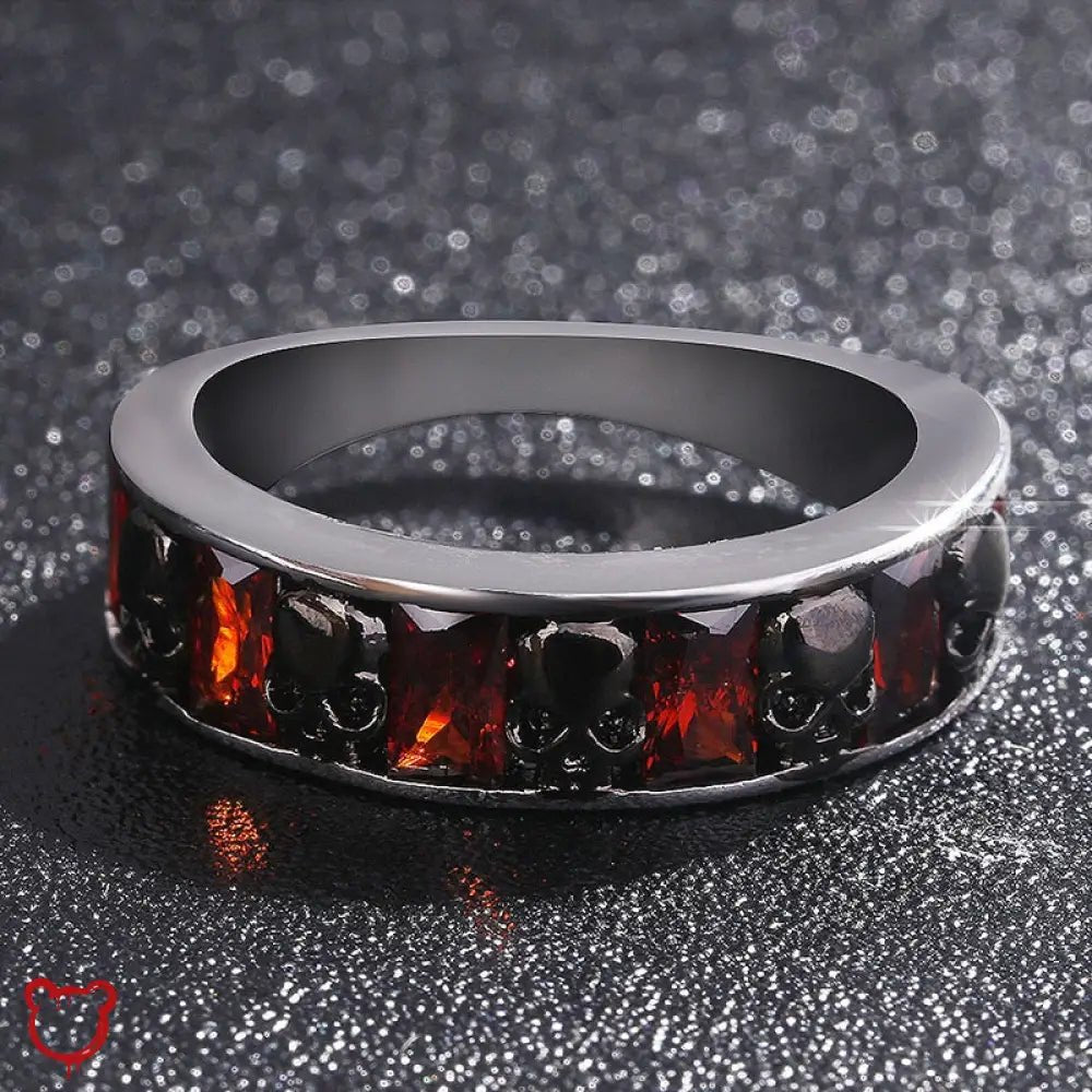 Skully' Skull Ring - The Cursed Closet