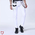 Slim Lace-Up Pants Black / 36 Clothing